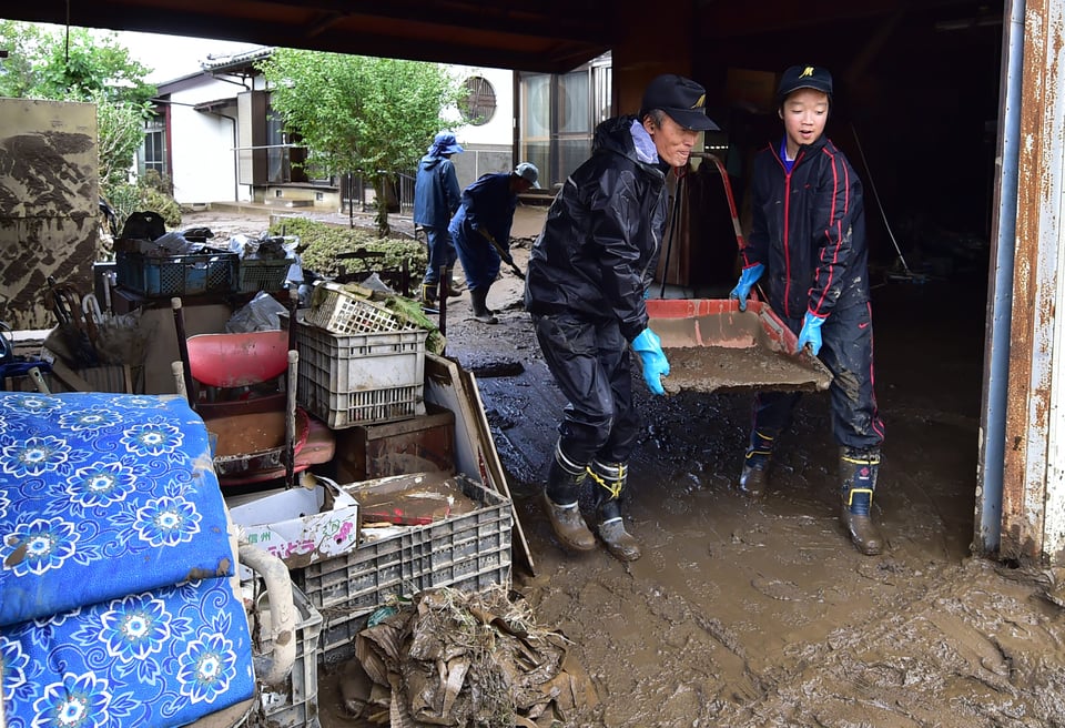 Japón: sube cifra de muertos por el peor tifón en 60 años (FOTOS)