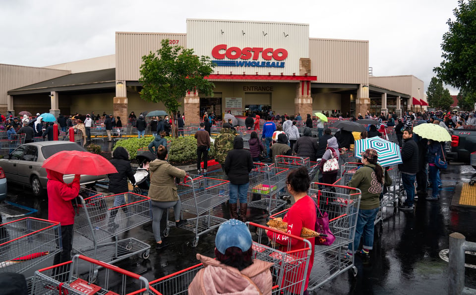 Costco aplica nuevas medidas con clientes y empleados para evitar el coronavirus