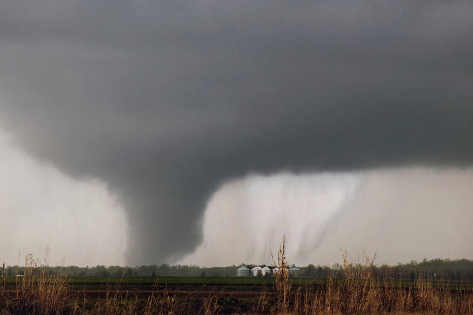 Advertencia de tornados pone en alerta a 30 condados de Georgia