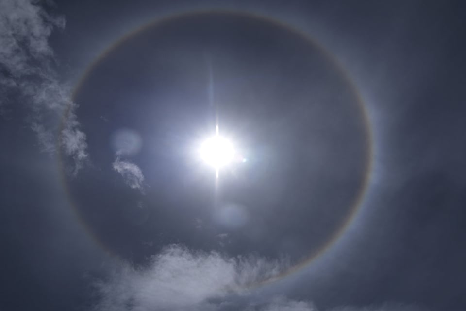 ¿Predicción? Aparecen señales en el cielo en plena pandemia del coronavirus (FOTOS)