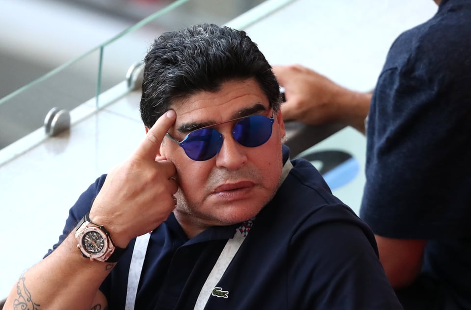 Maradona está cerca de dirigir en el fútbol mexicano