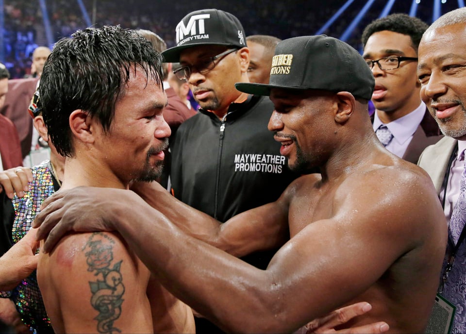 ¡Habrá revancha! Mayweather y Pacquiao volverán al ring