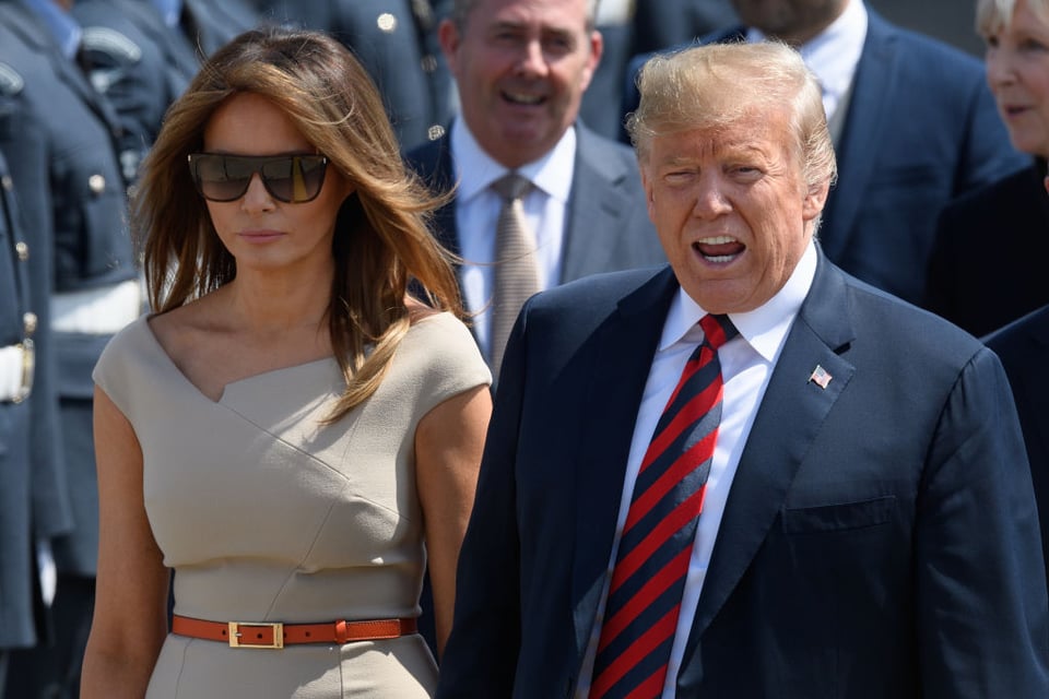 Donald Trump rompe el silencio sobre las teorías de una ‘falsa’ Melania