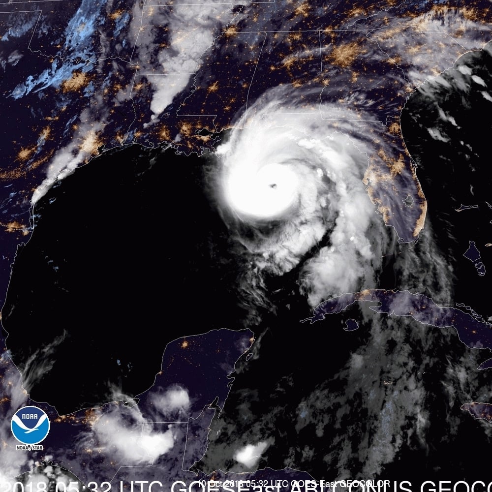 ÚLTIMA HORA: Michael se fortalece a huracán de categoría 4, extremadamente peligroso