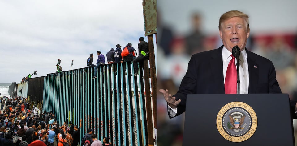 Lo «necesitamos desesperadamente»: Trump insiste en muro fronterizo (VIDEO)