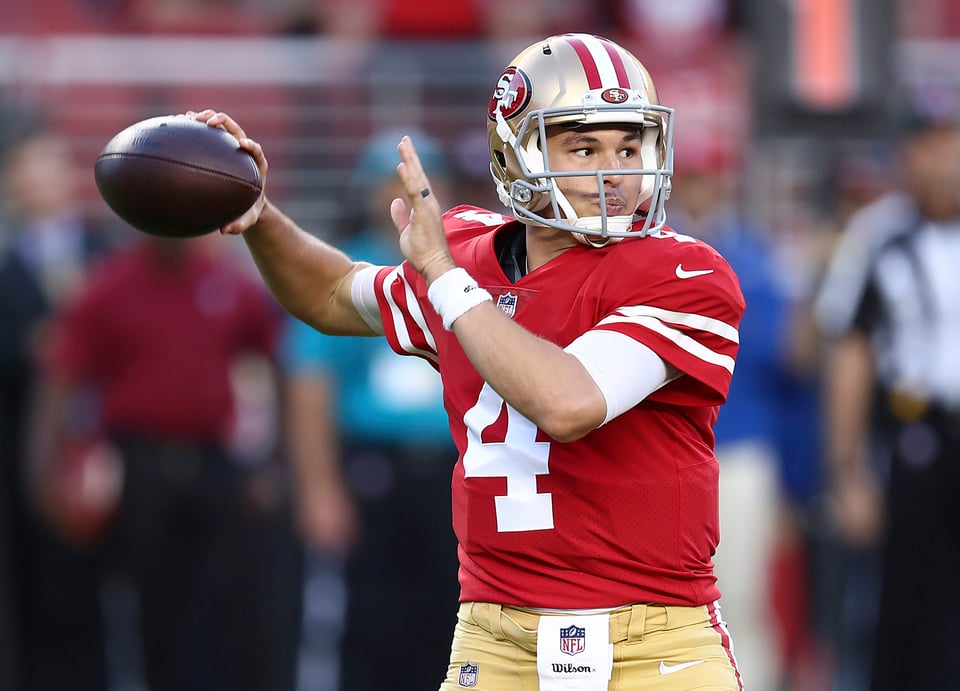 NFL 49ers humillan a Raiders gracias a un debut soñado de Nick Mullens