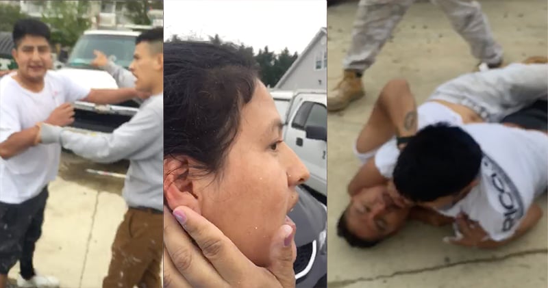 Crónica: Diferencias entre pintores acaba en tremenda riña