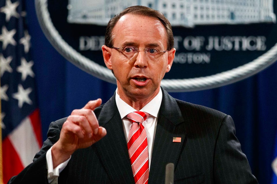 Rosenstein se reunirá con Trump el jueves