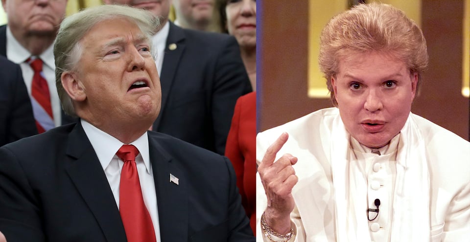 Donald Trump tendrá su peor año en 2019, según Walter Mercado