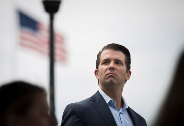 Trump Jr. ridiculiza denuncia de acoso contra Kavanaugh