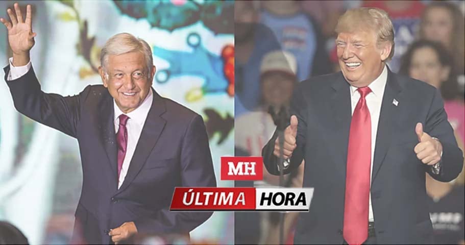 AMLO dice que habló con Trump sobre plan migratorio