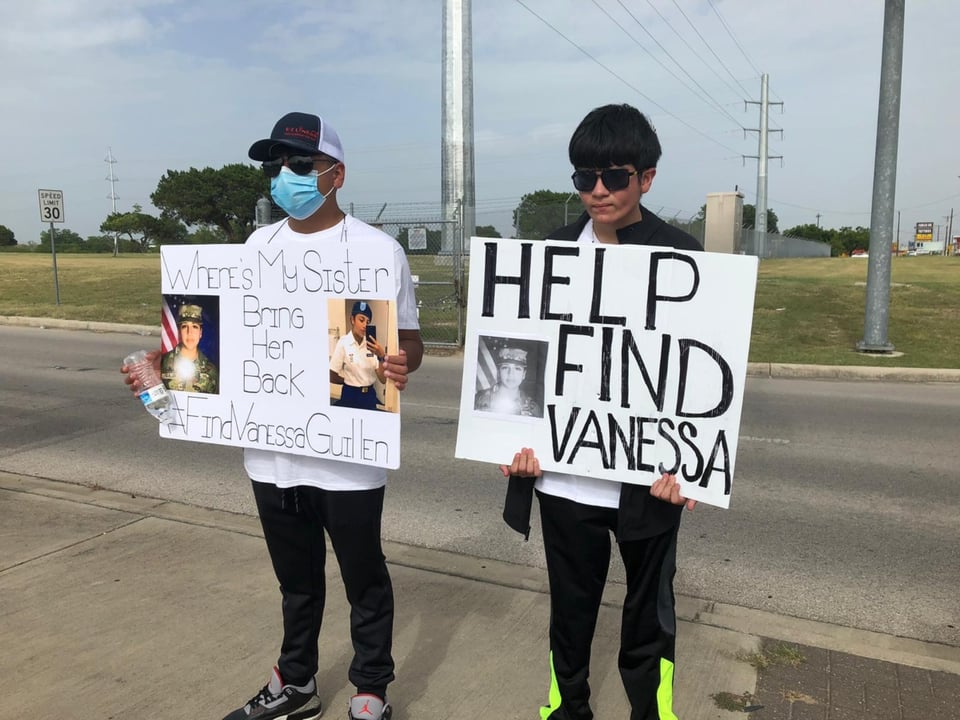 Encuentran elementos de «mucho interés» en el río Leon donde buscan a Vanessa Guillén (FOTO)