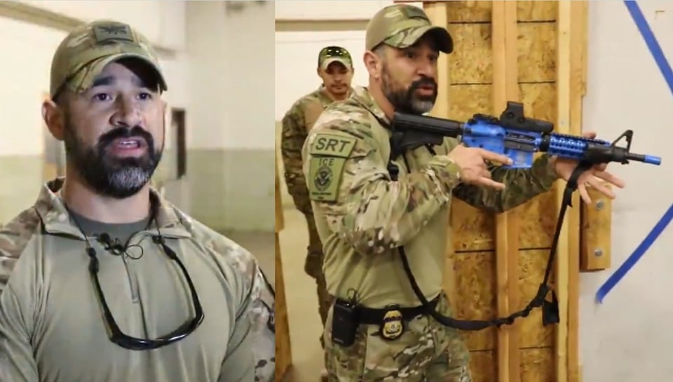 ICE revela riguroso entrenamiento para detener a inmigrantes (VIDEO)