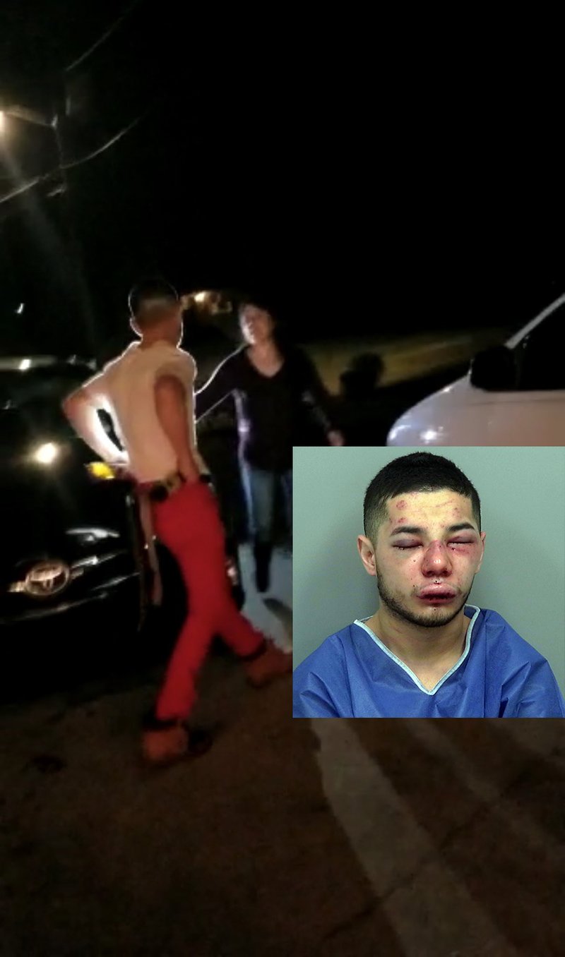 Hispano recibió el Año Nuevo con tremenda golpiza