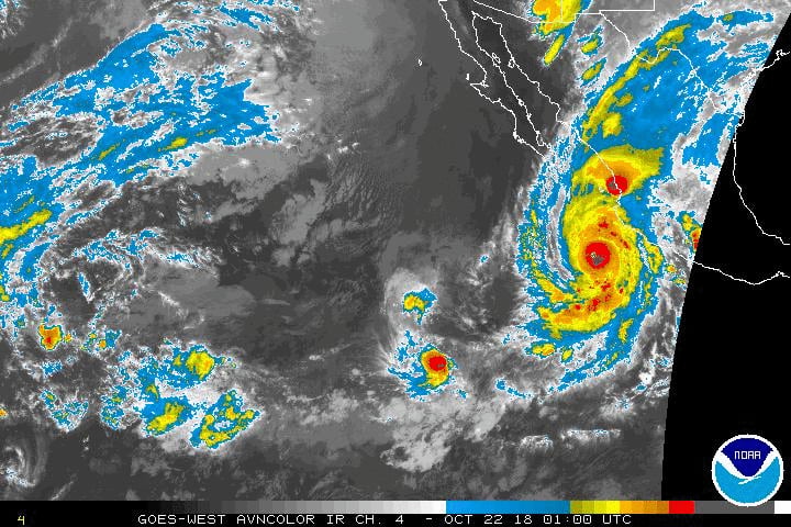 ÚLTIMA HORA: Ordenan evacuación de 4 mil personas en México ante avance de Willa