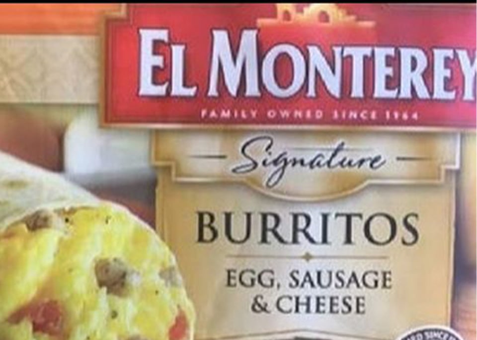 Retiran del mercado miles de libras de popular burrito para desayunos por contaminación