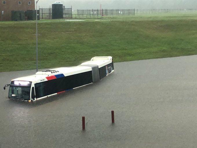 Impactantes imágenes de las inundaciones por fuertes lluvias en Texas