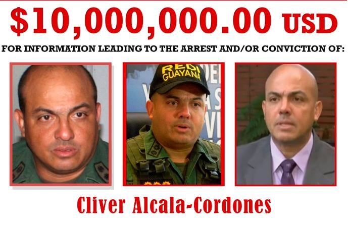 Se entrega general retirado venezolano a quien EE.UU. acusa de narcotráfico