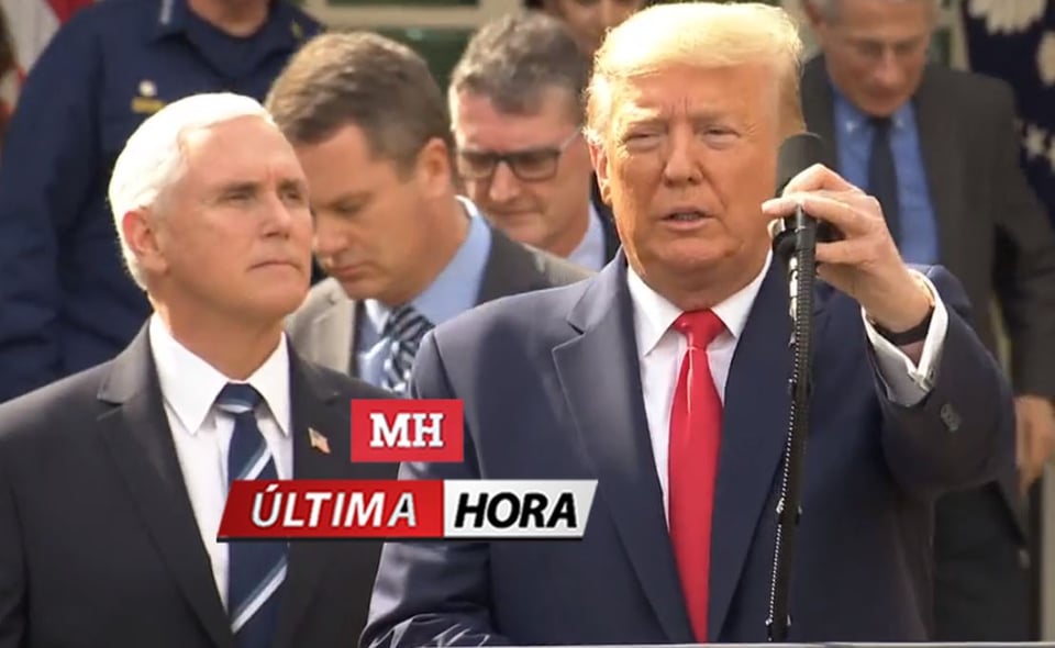 Trump declara emergencia nacional por coronavirus
