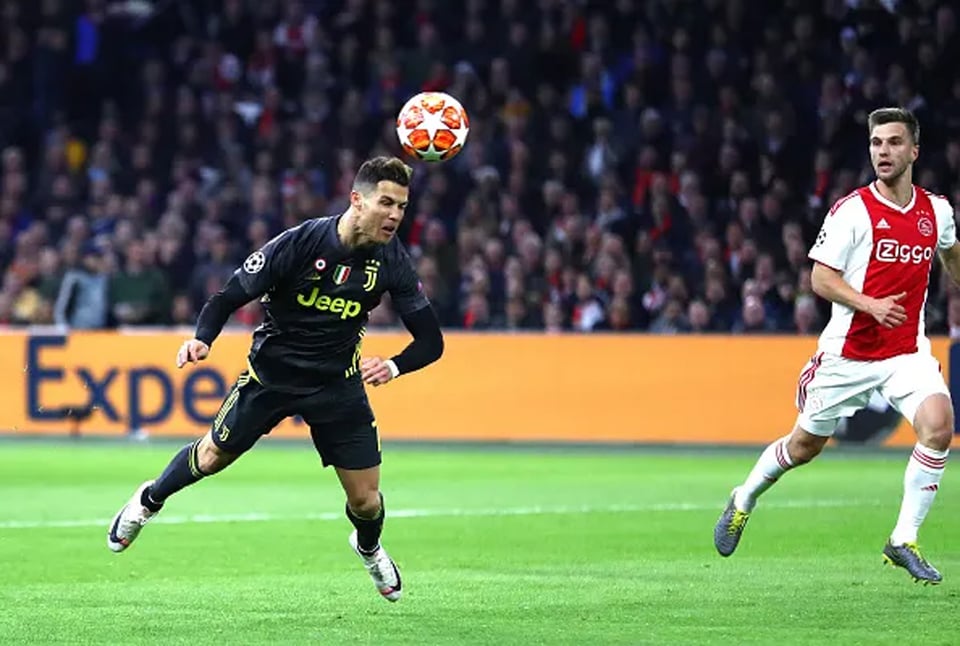 Cristiano marca, pero Ajax rescata empate ante Juventus