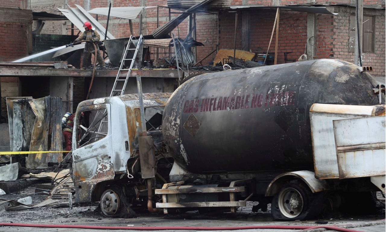 explosión en Lima