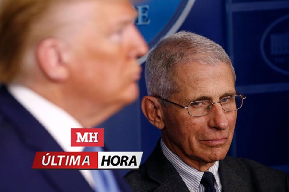 Cuarentena modificada para el Dr Fauci y otros funcionarios de la Casa Blanca