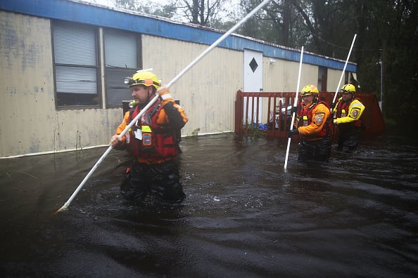 Ya son siete las muertes en las Carolinas a causa de Florence