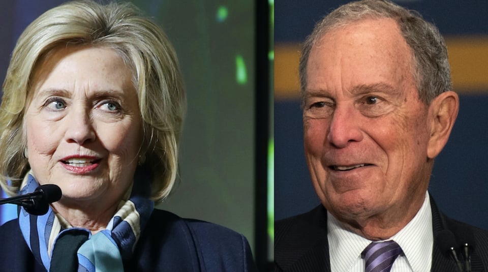 Aseguran que Michael Bloomberg quiere a Hillary Clinton como vicepresidenta