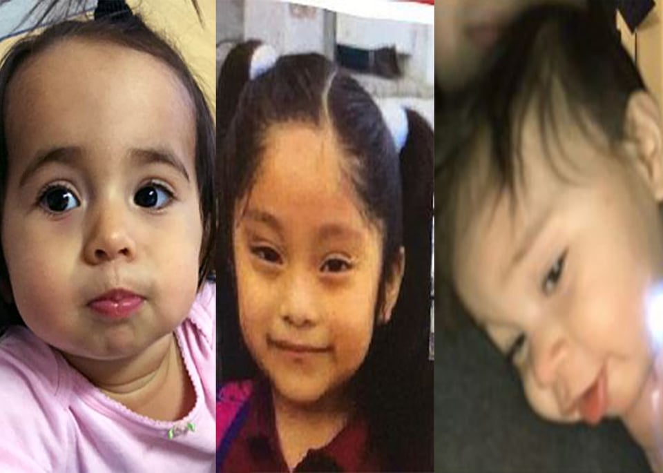 A tres meses de desaparición de Dulce María, dos familias hispanas también lloran por sus niñas perdidas