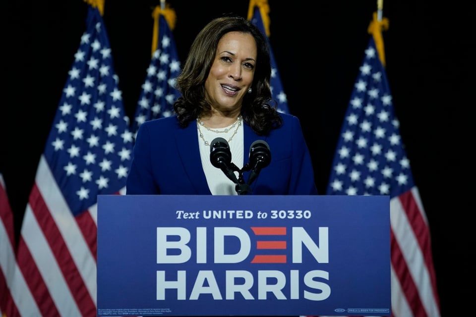 Kamala Harris se va contra Trump en su primera aparición junto a Joe Biden