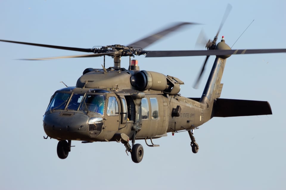 Mueren 2 soldados en accidente de helicóptero Black Hawk en California