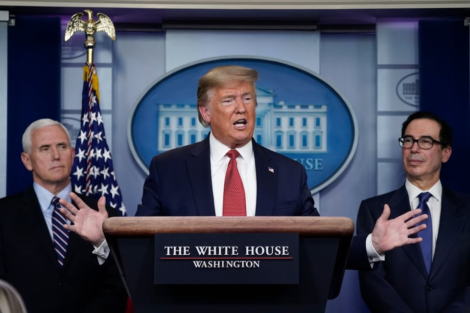 EN VIVO: Conferencia de Trump sobre coronavirus
