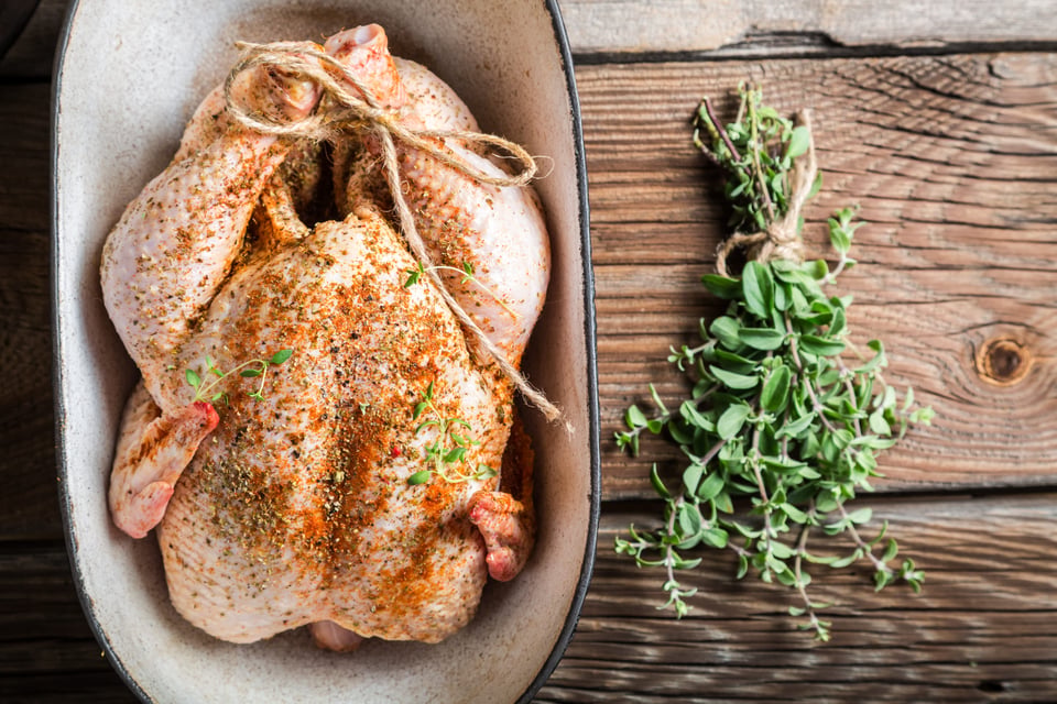pavo al pastor, pavo natural, salmonella en pavos, Thanksgiving, MundoNOW
