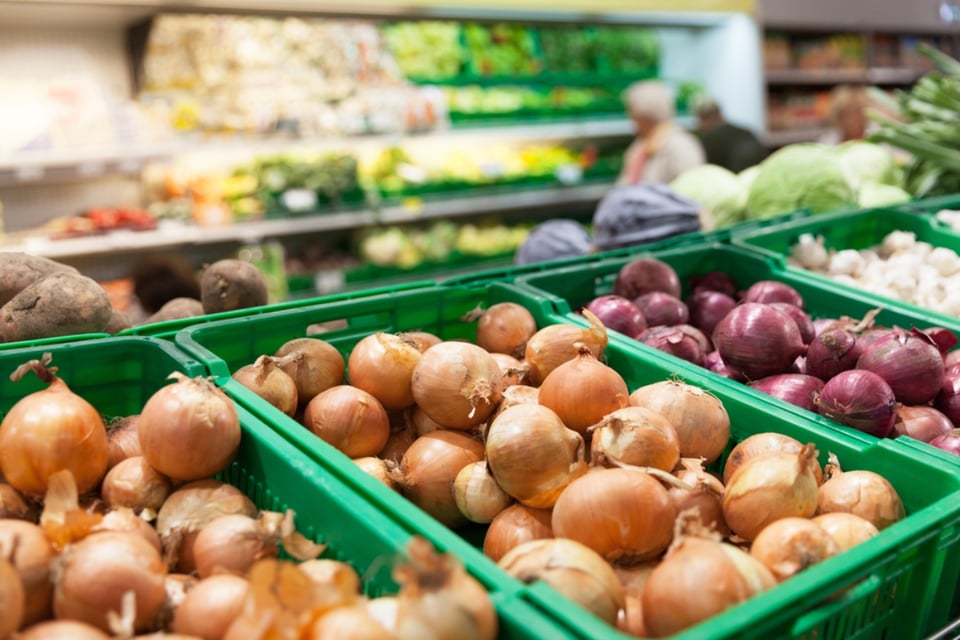 Brote de salmonella en cebollas se extienden a 43 estados