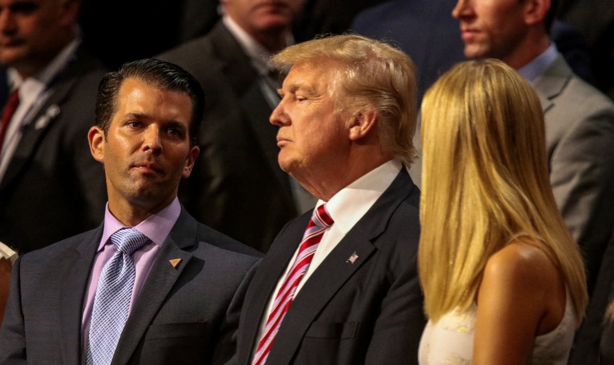 Reporte: Donald Trump Jr. teme que su padre pierda las elecciones