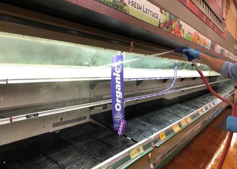 Supermercado de Pensilvania pierde 35 mil dólares luego de que mujer tosiera sobre alimentos