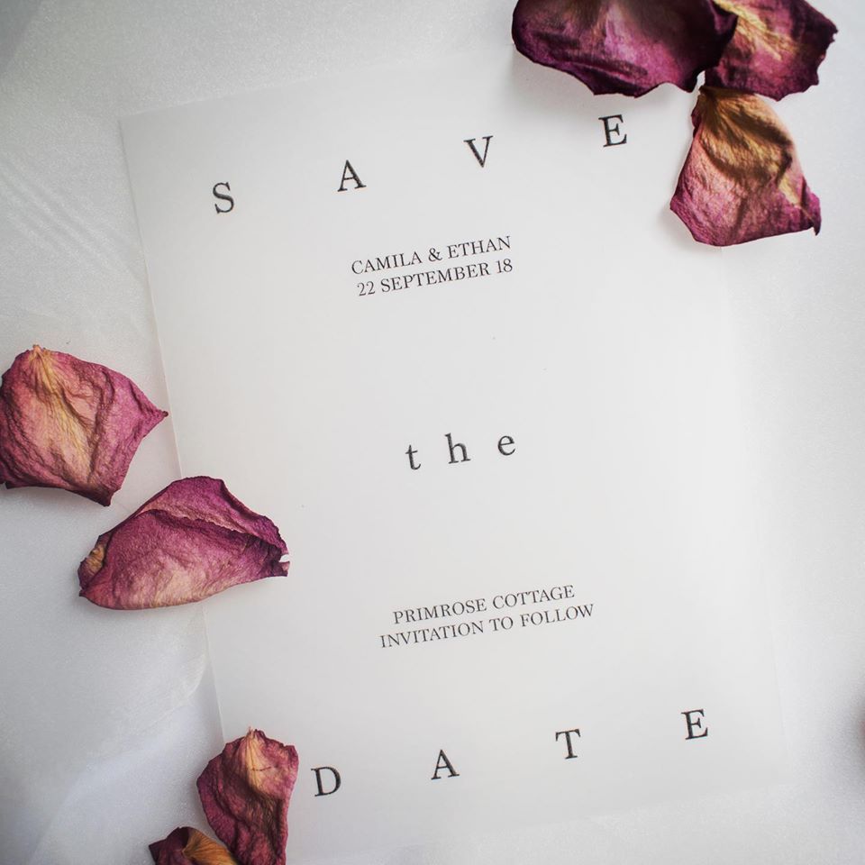 Tarjetas de invitación: tendencias y estilos para 2020
