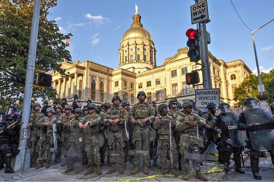 Extienden toque de queda en Atlanta debido a protestas por muerte de George Floyd