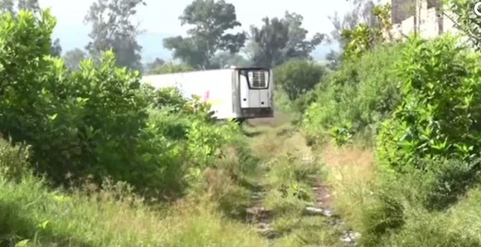 México: fueron 273 los cuerpos descompuestos en tráiler, no 157