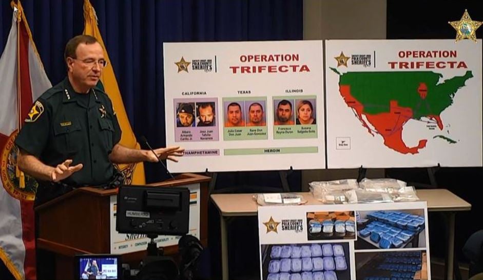 Alguacil de Florida capturó a narco hispano y lo sueltan en California