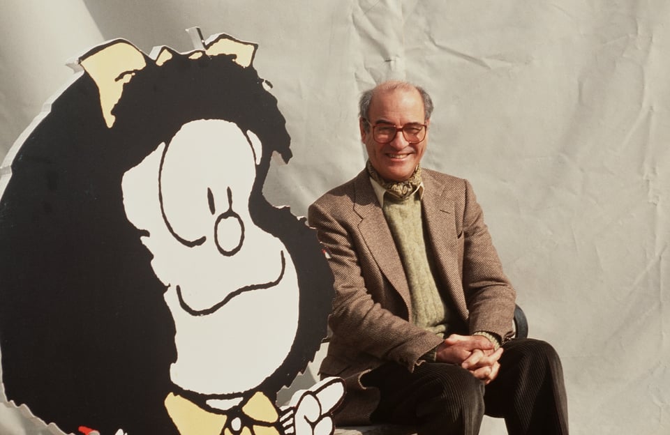 Muere Quino, el «papá» de Mafalda, a los 88 años