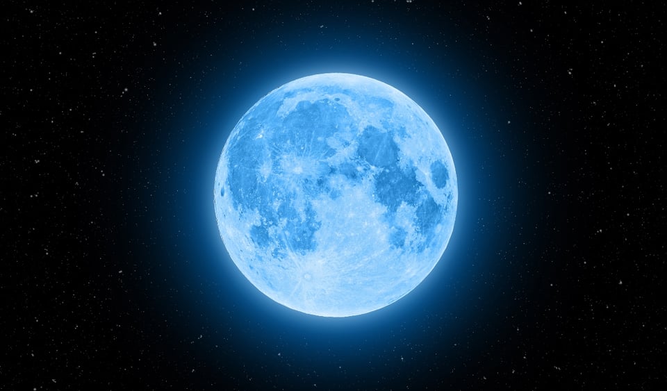 Curioso: Una extraña luna azul se dejará ver en Halloween 2020