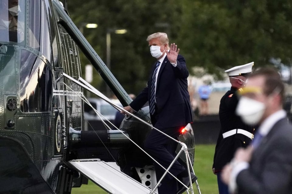 Expertos temen que tratamiento que recibe Trump pueda afectar su salud mental