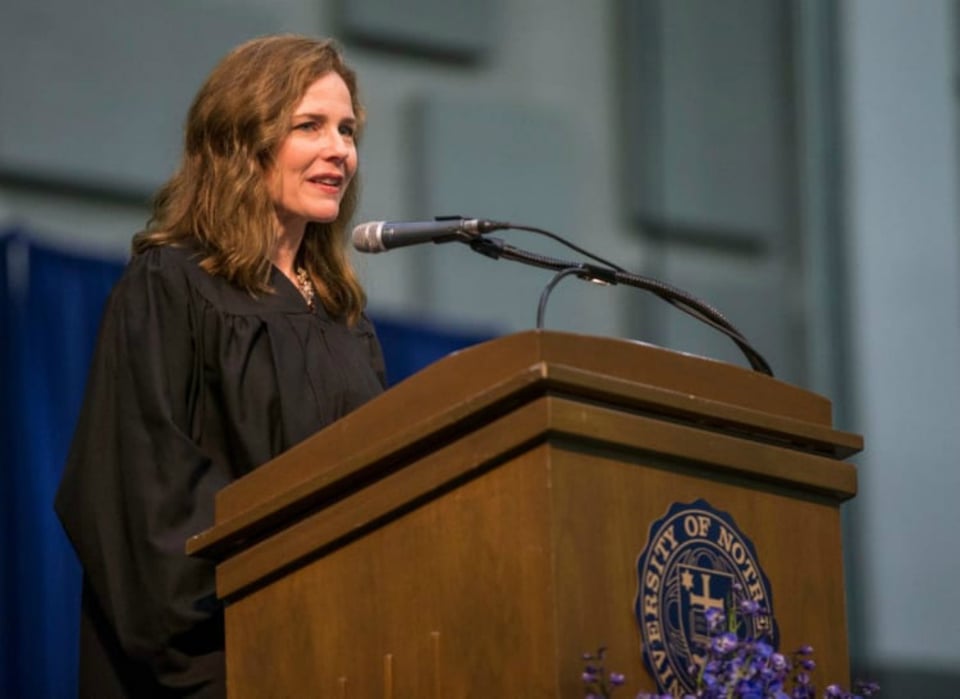 Peligra confirmación rápida de jueza de Trump tras casos de coronavirus en el Senado