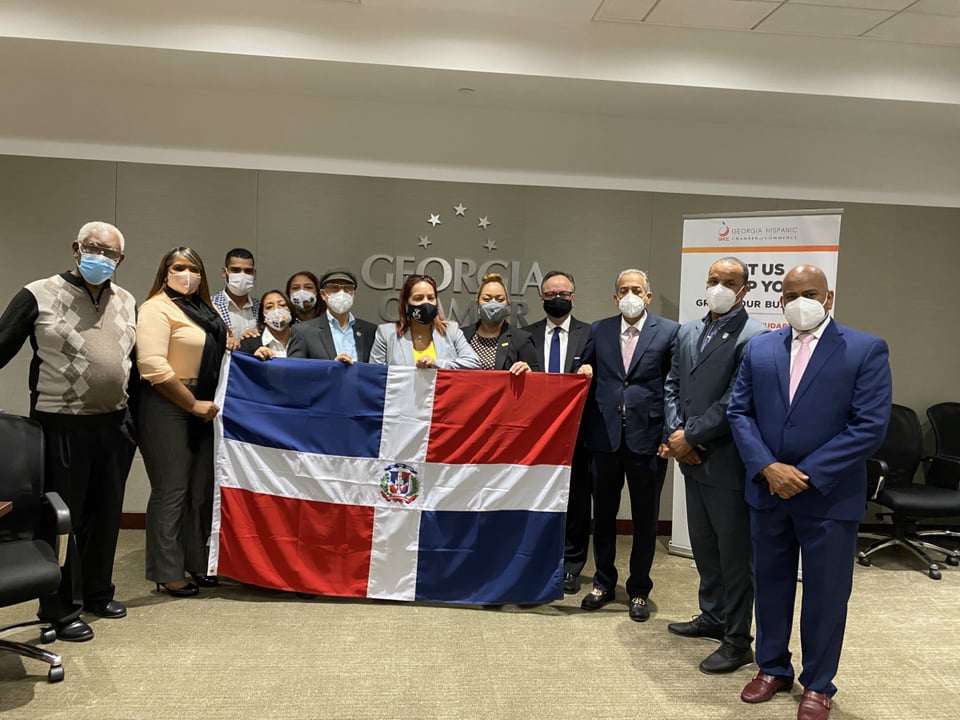 Georgia: Realizan visita de cortesía para crear hermandad entre Santo Domingo Este y Atlanta