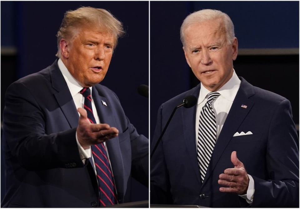 Biden sigue con ventaja por encima de 10% sobre Trump según encuesta