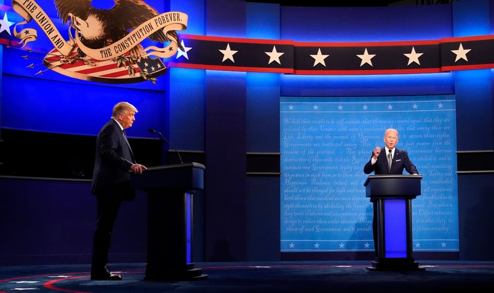Cancelan el segundo debate presidencial entre Trump y Biden