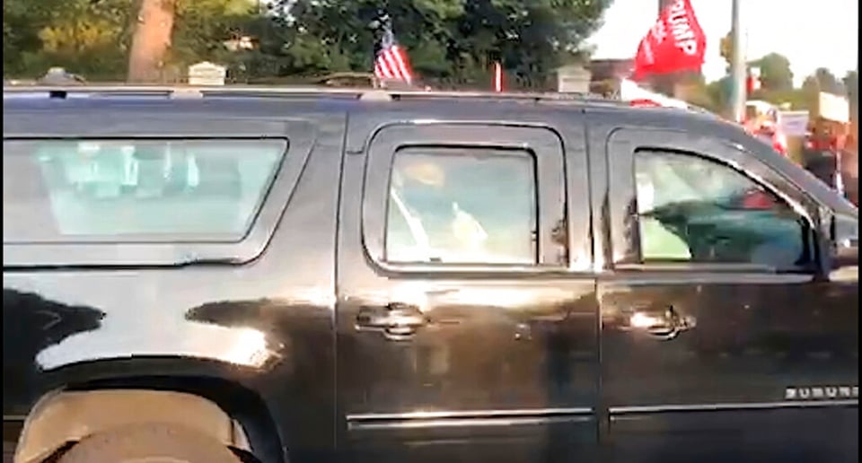 Agentes del Servicio Secreto terminan en cuarentena después del paseo de Trump fuera del hospital
