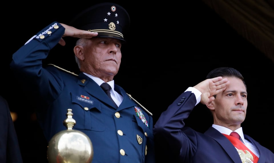 EEUU niega libertad bajo fianza a exministro mexicano por temor a que escape