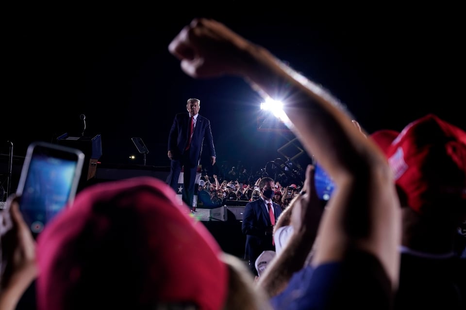 Trump dice que se iría de EE.UU. si pierde las elecciones ante Joe Biden